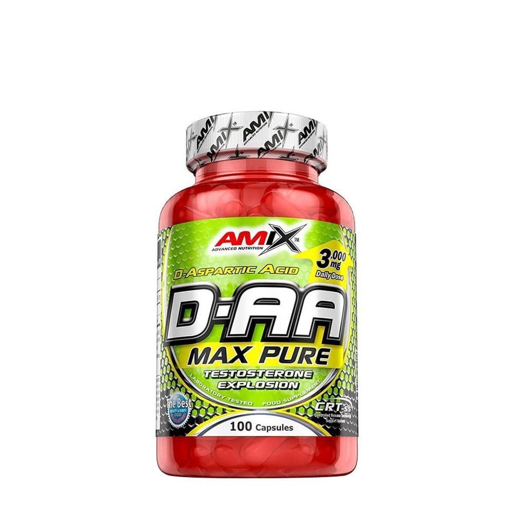Amix D-Aspartic Acid D-AA Max Pure - 100 capsules – Amix packaging