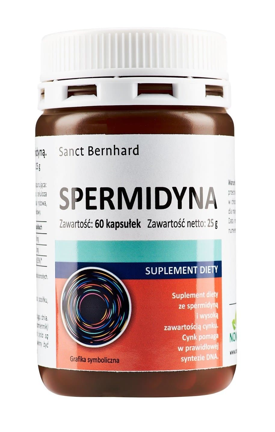 Kräuterhaus Sanct Bernhard Spermidine Caps 60 capsules – Kräuterhaus Sanct Bernhard packaging