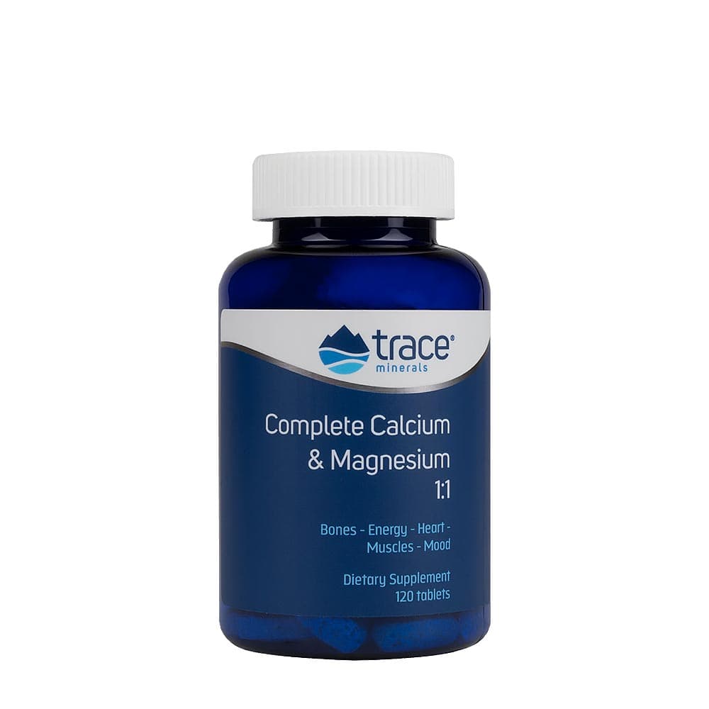Trace Minerals - Complete Calcium & Magnesium 500 mg, tabletter