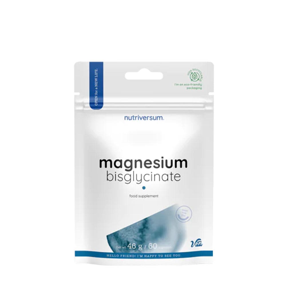 Nutriversum Magnesium Bisglycinate – 60 Cápsulas – Nutriversum empaque