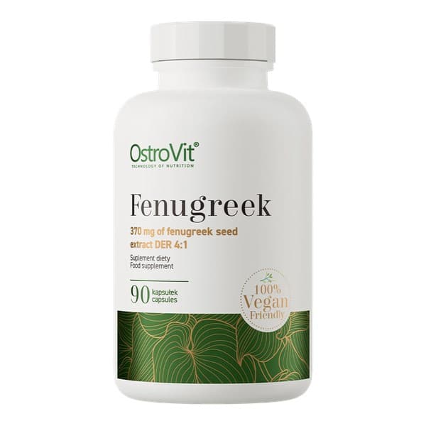 OstroVit Fenugreek Vegetable 370 mg – 90 vegetarische Kapseln – OstroVit Verpackung