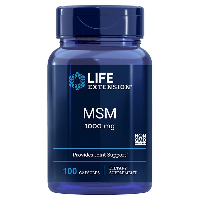 Life Extension - MSM – Life Extension förpackning