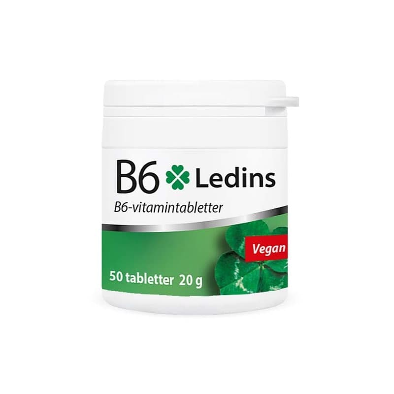 Ledins vitamine B6 50 comprimés – Ledins emballage