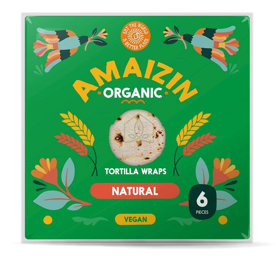 Amaizin - Organic Tortilla Wraps – Amaizin packaging