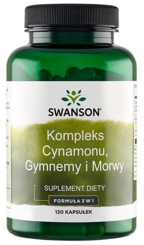 Swanson - Cinnamon Gymnema Mulberry Complex - 120 Kapseln
