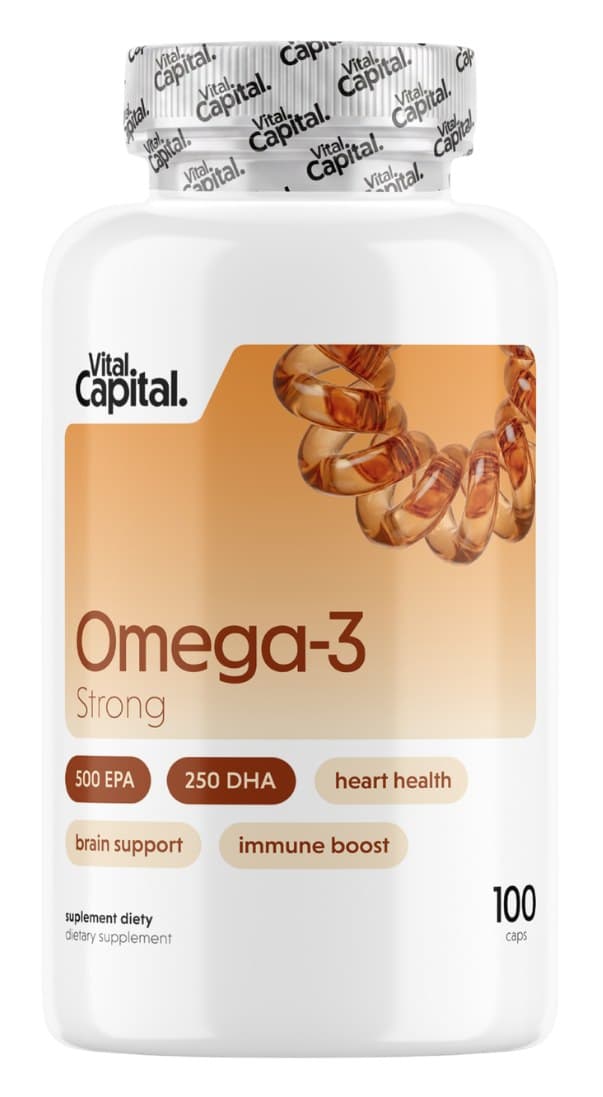Vital Capital - Omega-3 Strong – Vital Capital packaging