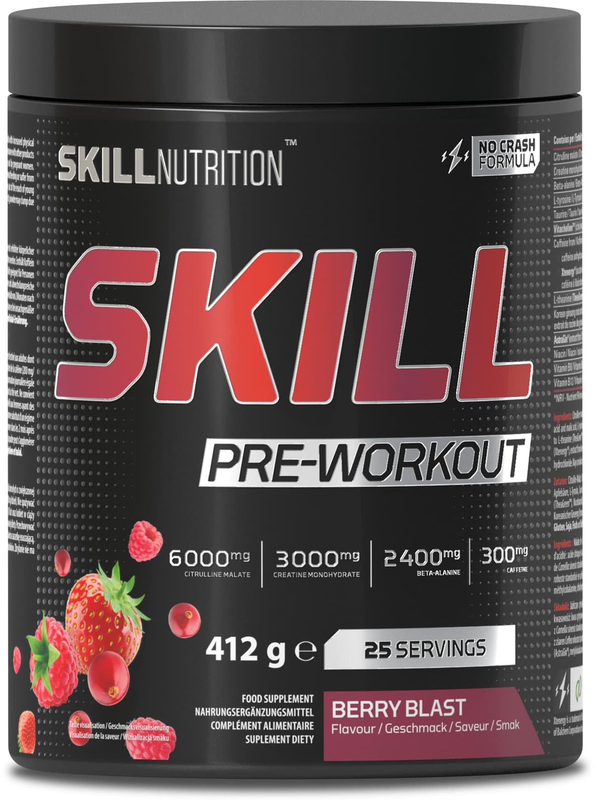 Skill Nutrition - Skill Pre-Workout – Skill Nutrition förpackning