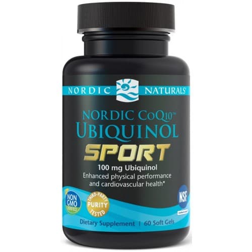 Nordic Naturals - Nordic CoQ10 Ubiquinol Sport - 30 capsules – Nordic Naturals verpakking
