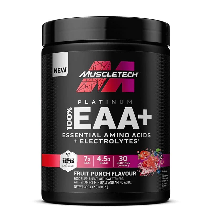 MuscleTech - 100% Eaa+, Fruit Punch - 399g – Muscletech packaging