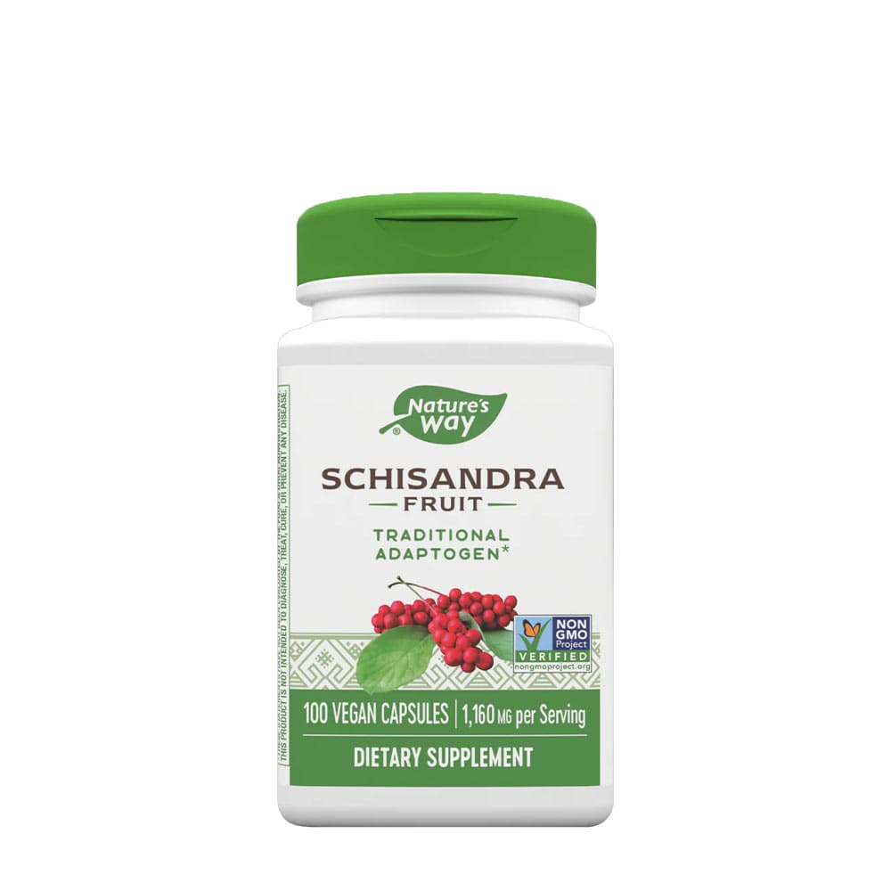 Nature's Way Schisandra Fruit - 100 kapslar – Nature's Way förpackning