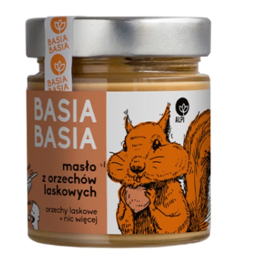 Alpi BasiaBasia Hazelnootpasta 210 g – ALPI verpakking