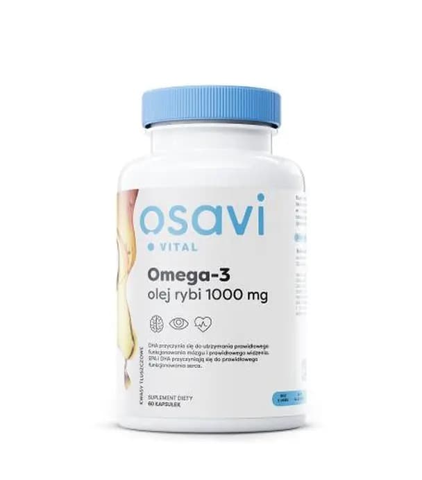 Osavi Advanced Omega-3 Fish Oil 1000mg – Kapslar