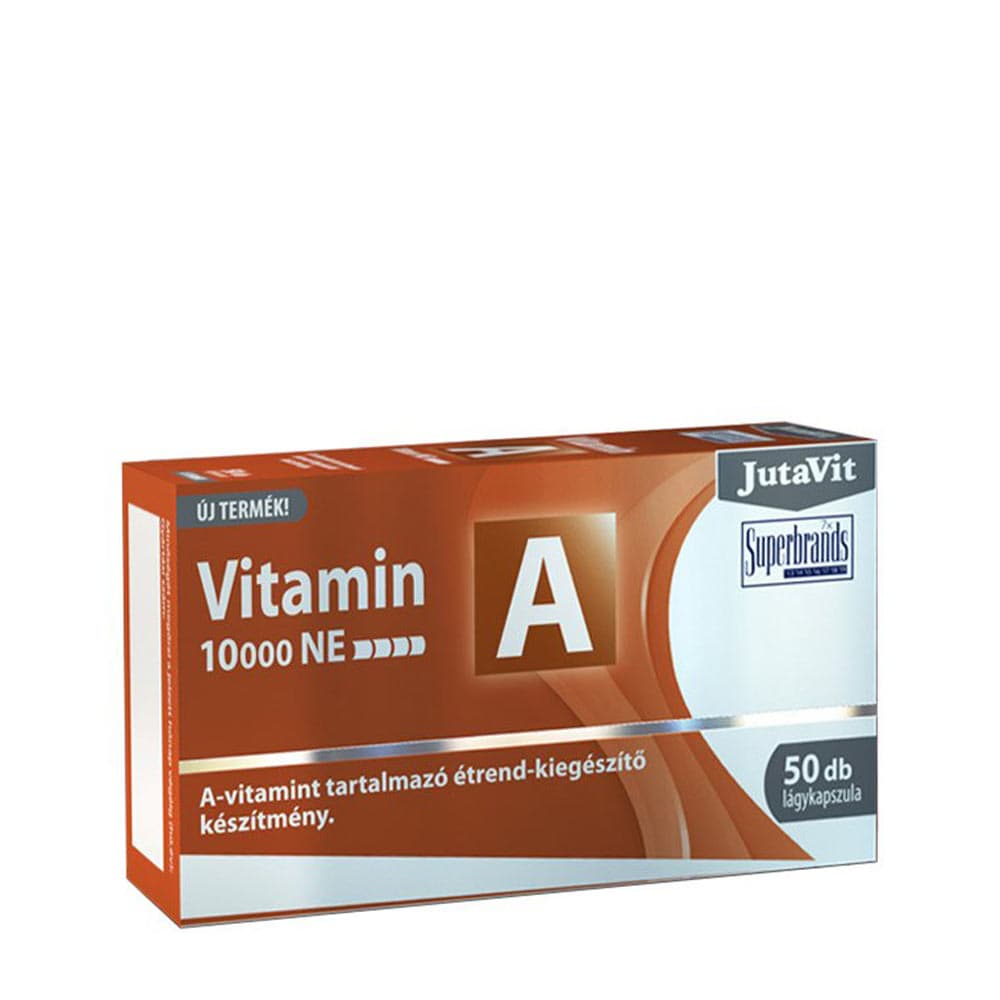 Jutavit Vitamin A 10000IU - 50 kapslar