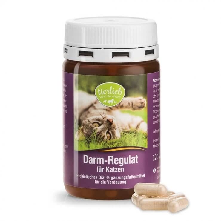 Tierlieb Gut Regulation Probiotic For Cats - 120 capsules – Tierlieb packaging