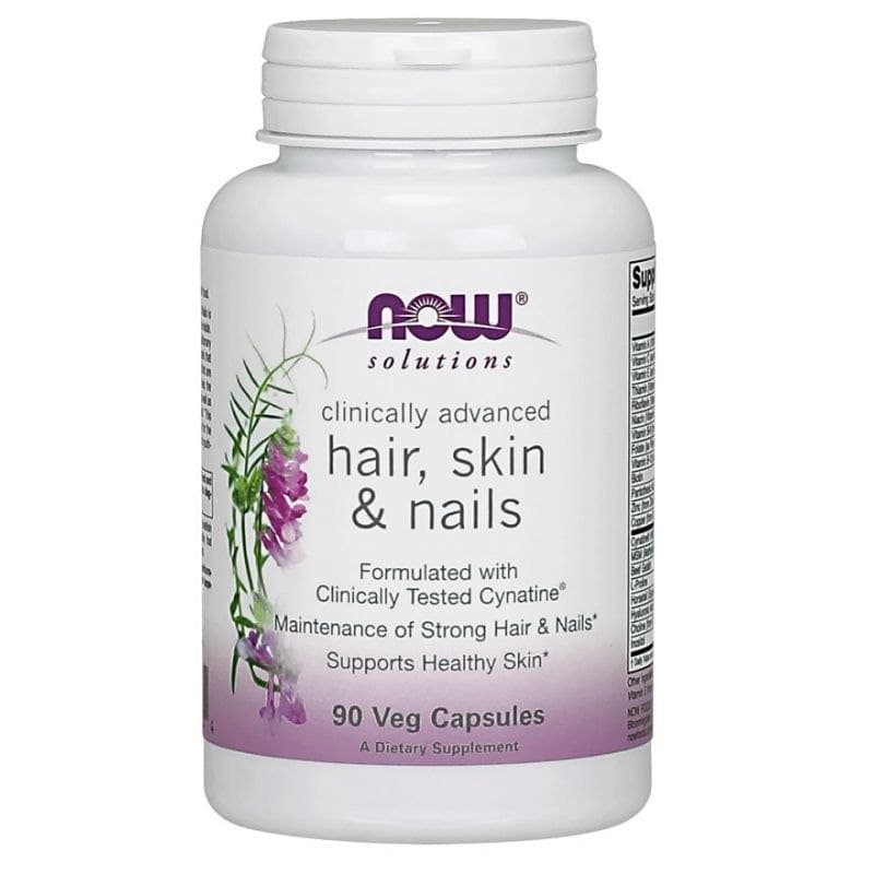 NOW Foods - Hair, Skin & Nails - 90 Vcaps – NOW Foods verpakking