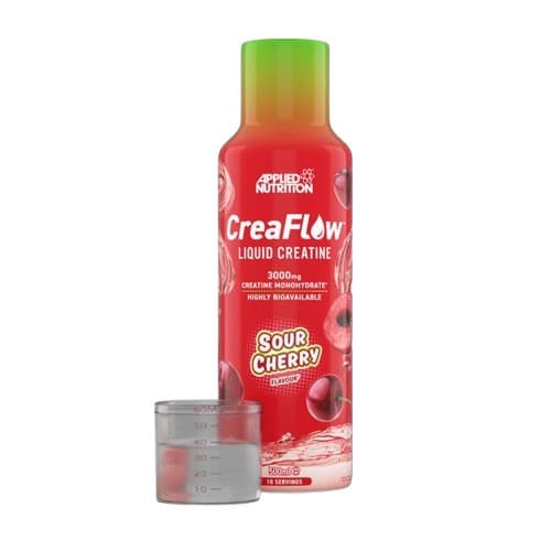 Applied Nutrition - Creaflow Liquid Creatine - Sour Cherry - 500ml – Applied Nutrition förpackning