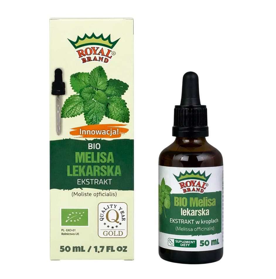 Royal Brand - Organic Lemon Balm Extract 50ml