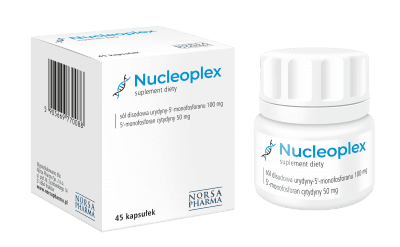 Norsa Pharma - Nucleoplex (45 kapsler) – Norsa Pharma emballage