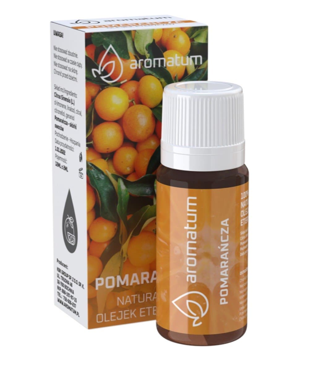 Aromatum Natürliches ätherisches Orangenöl 12 ml