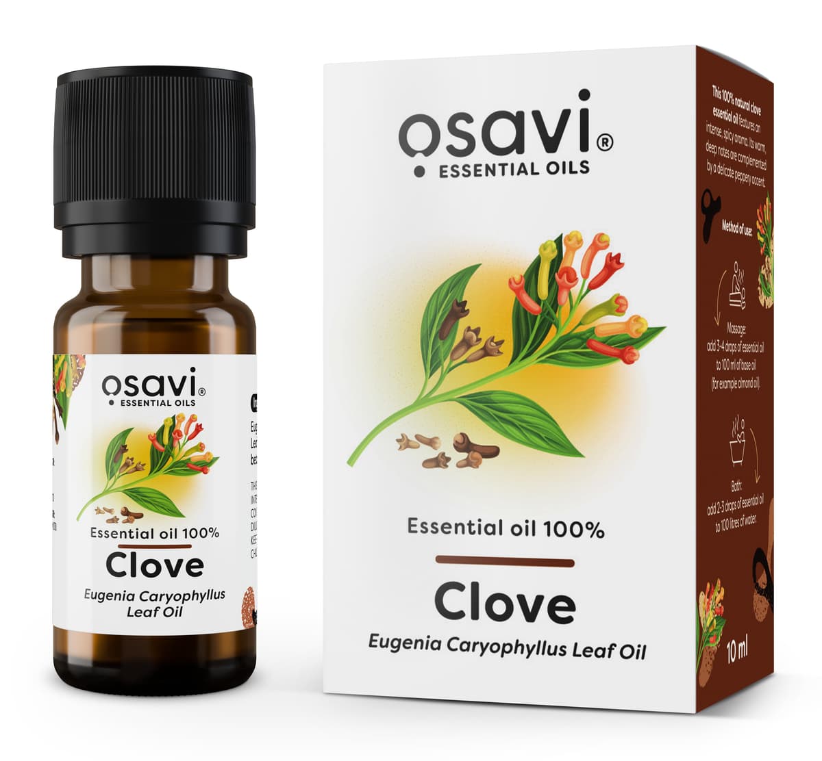 Osavi - Essential Oil 100%, Clove – Osavi förpackning