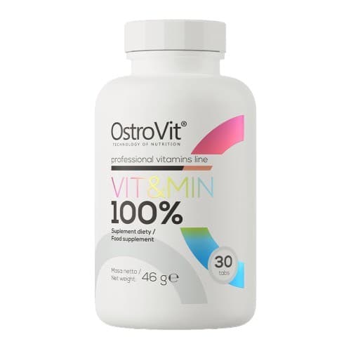 OstroVit Vit&Min 100% - 30 Tabletter