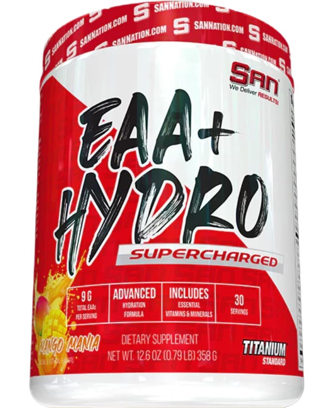 San - EAA Hydro Supercharged, Mango - 358g – Go On packaging