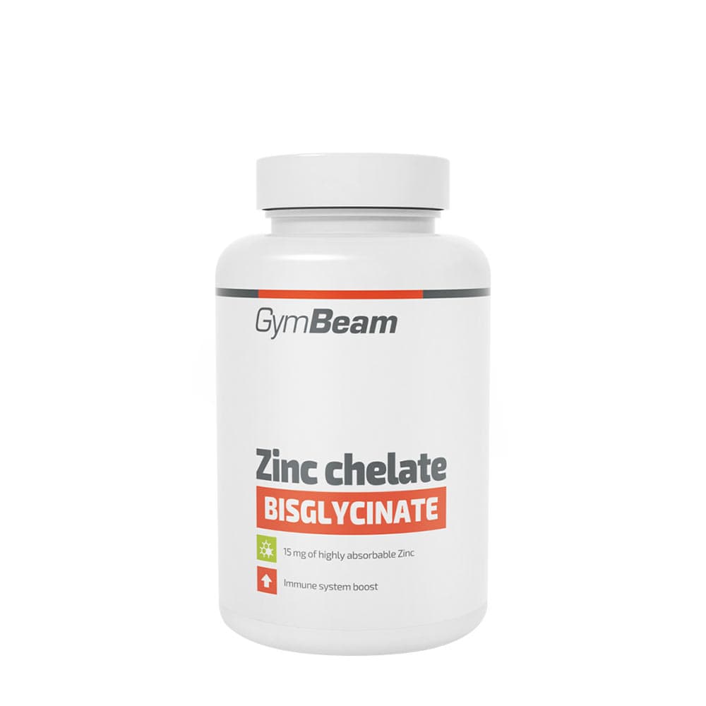 GymBeam Zinkbisglycinat 10 mg - 60 kapsułek roślinnych – GymBeam opakowanie