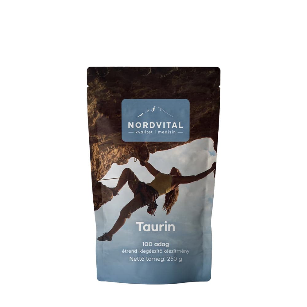 Nordvital Taurine - 250 g – Nordvital verpakking