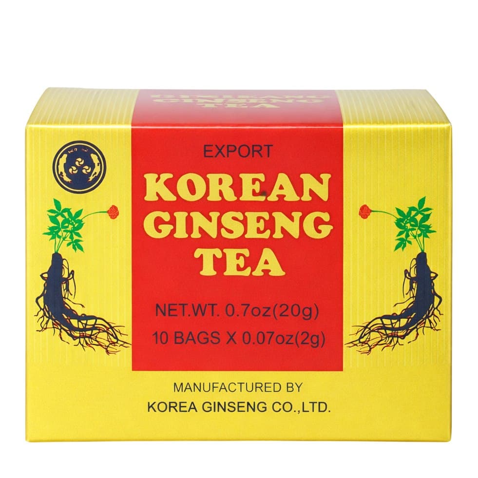 Korea Ginseng Co., Ltd. - Korean Ginseng Tea - 20g / 10 tea bags x 2g – Korea Ginseng Co., Ltd. packaging