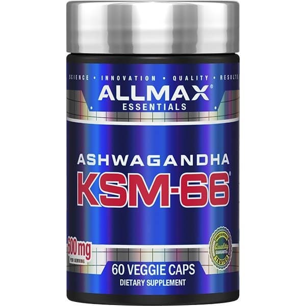 Allmax - Ashwagandha KSM-66 300 mg kapslar – Allmax förpackning