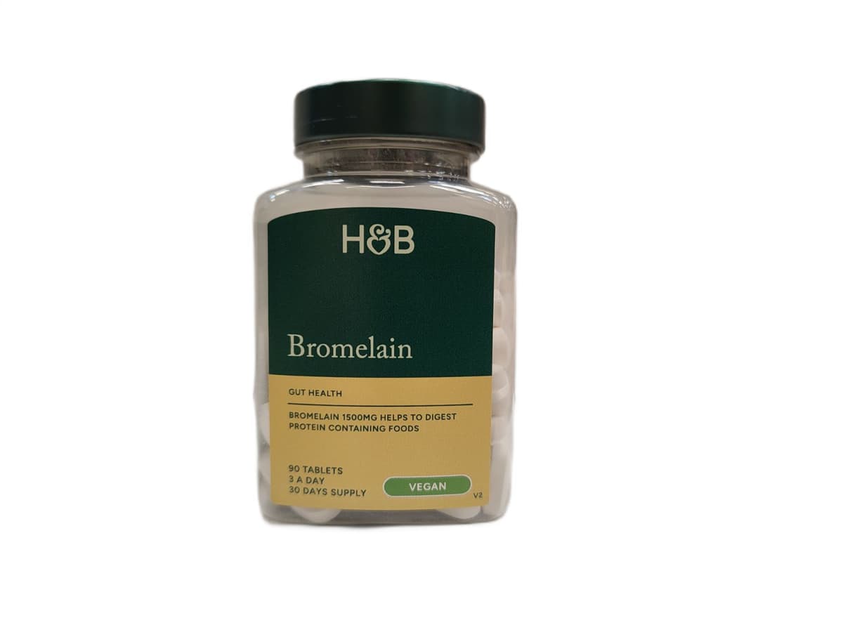 Holland & Barrett - Bromelain 1500mg - 90 Tablets