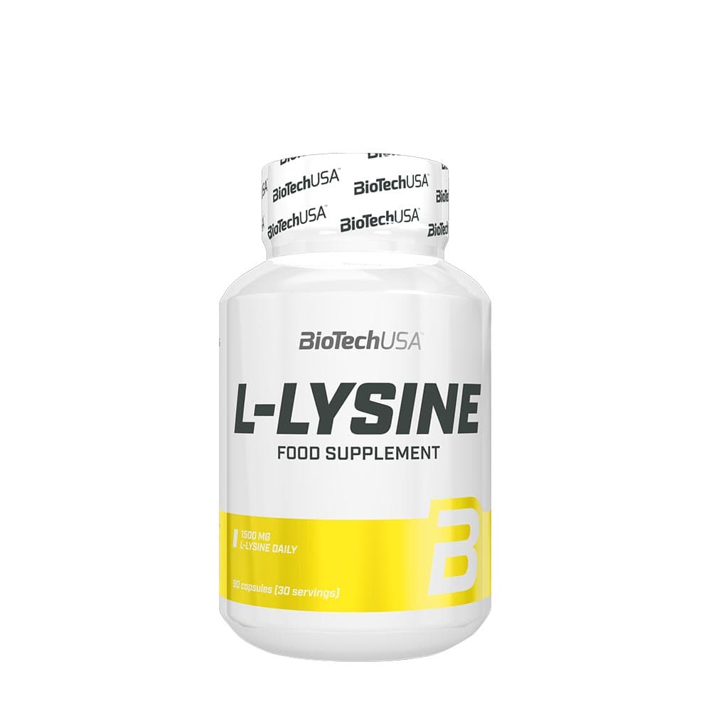 BioTechUSA L-Lysine 90 Capsules – BioTechUSA packaging