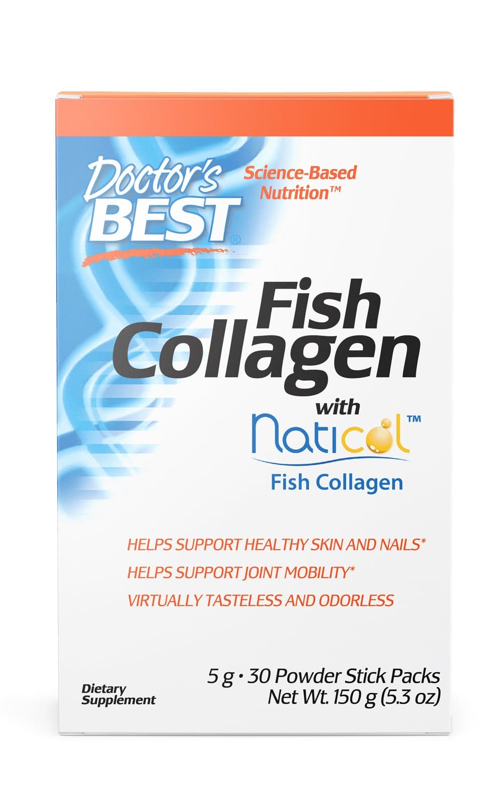 Doctor's Best Fish Collagen With Naticol - 150g (30 portiezakjes)