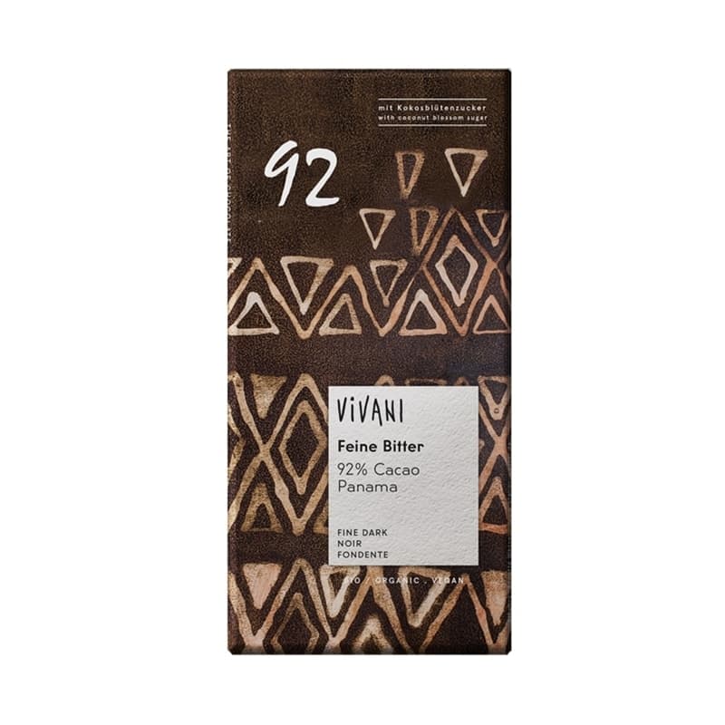 Dark Chocolate 92% 80g