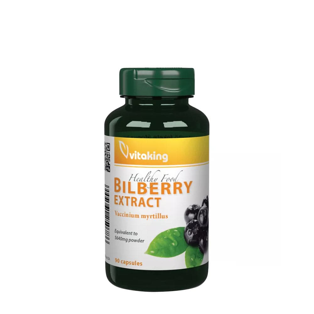Vitaking Bilberry Extract 470mg - Heidelbeerextrakt mit Vitamin C und Zink – Vitaking packaging