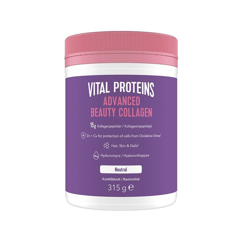 Advanced Beauty Collageen 315g | Vital Proteins – Vital Proteins verpakking