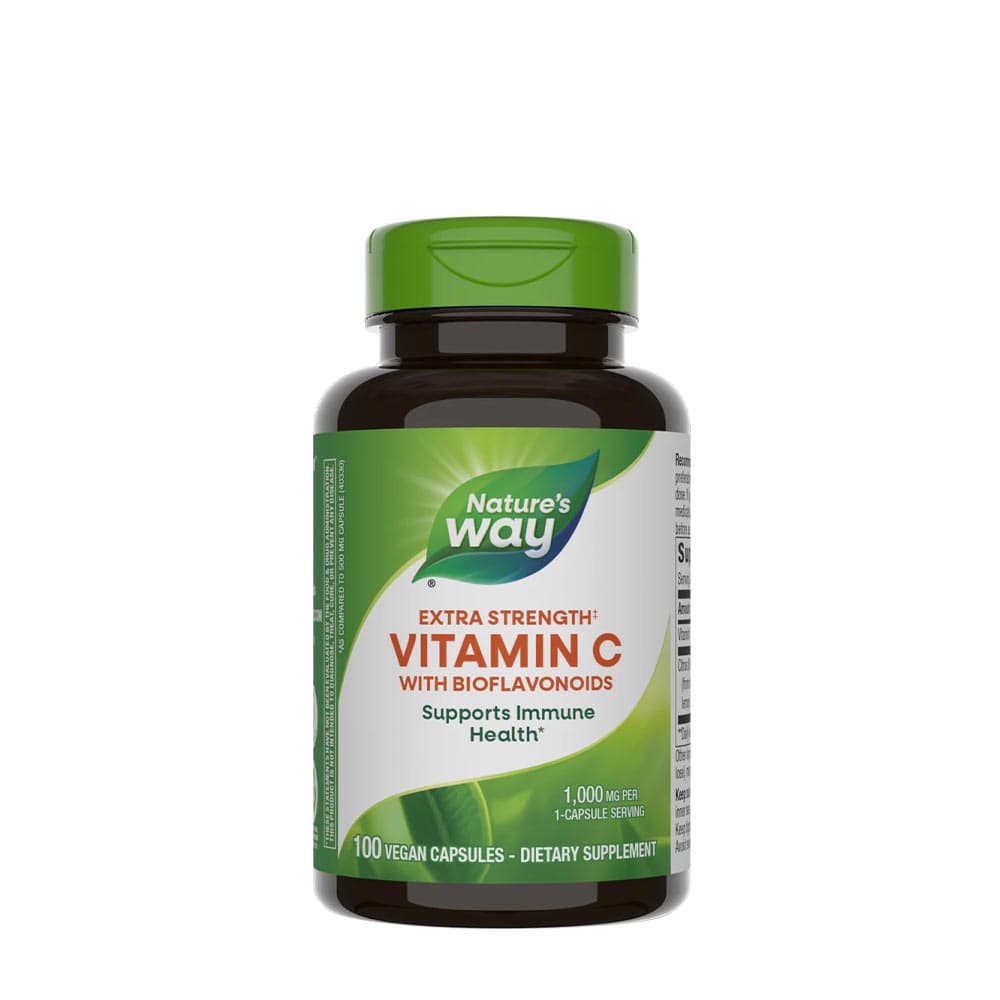 Nature's Way - Extra Strength Vitamin C With Bioflavonoids - 100 kapslar