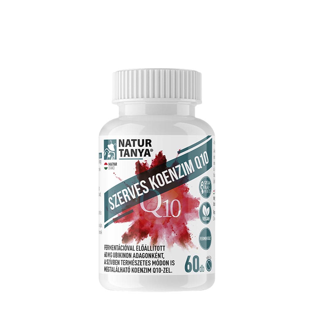 Natur Tanya - Coenzima Q10 Orgânica 60 cápsulas – Natur Tanya packaging