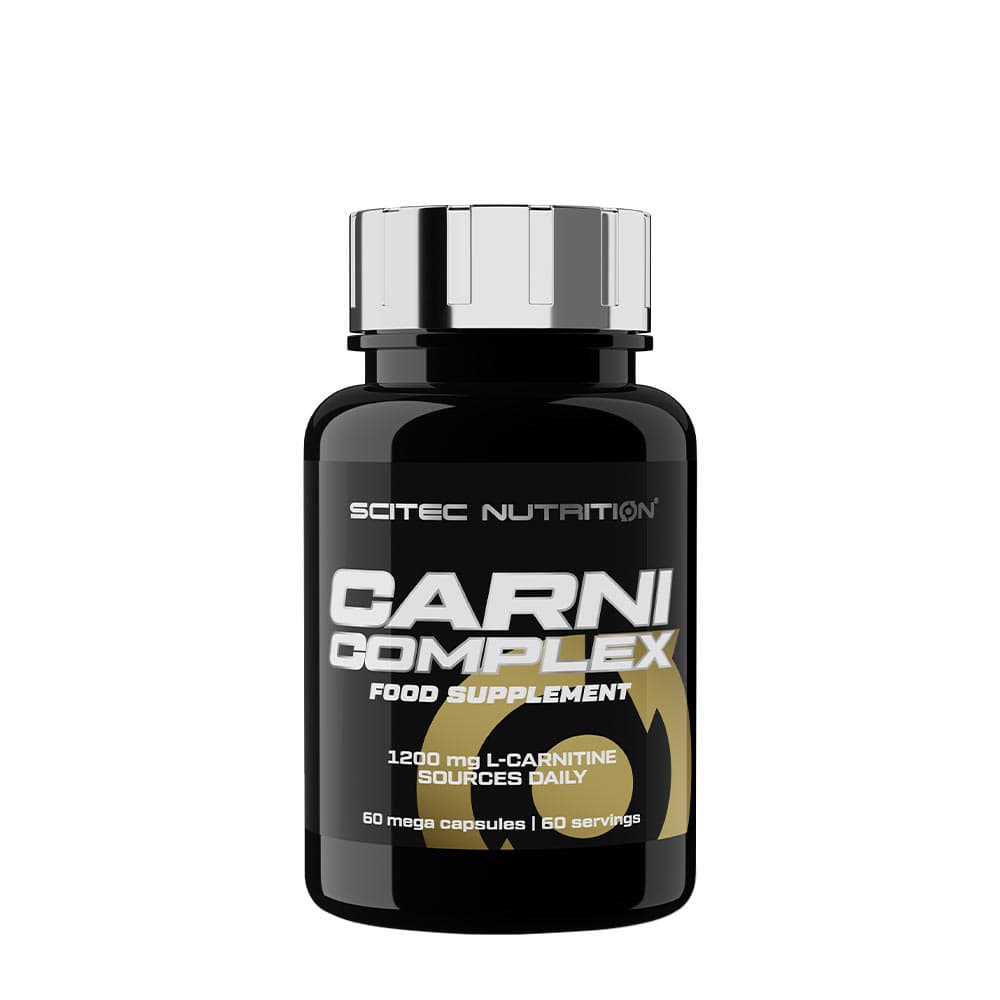 Scitec - Carnitine Complex - 60 Mega Caps – Scitec Nutrition embalagem