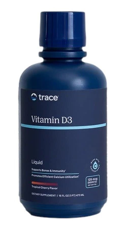 Trace Minerals - Vitamin D3 Flytande 473ml 5000 IU