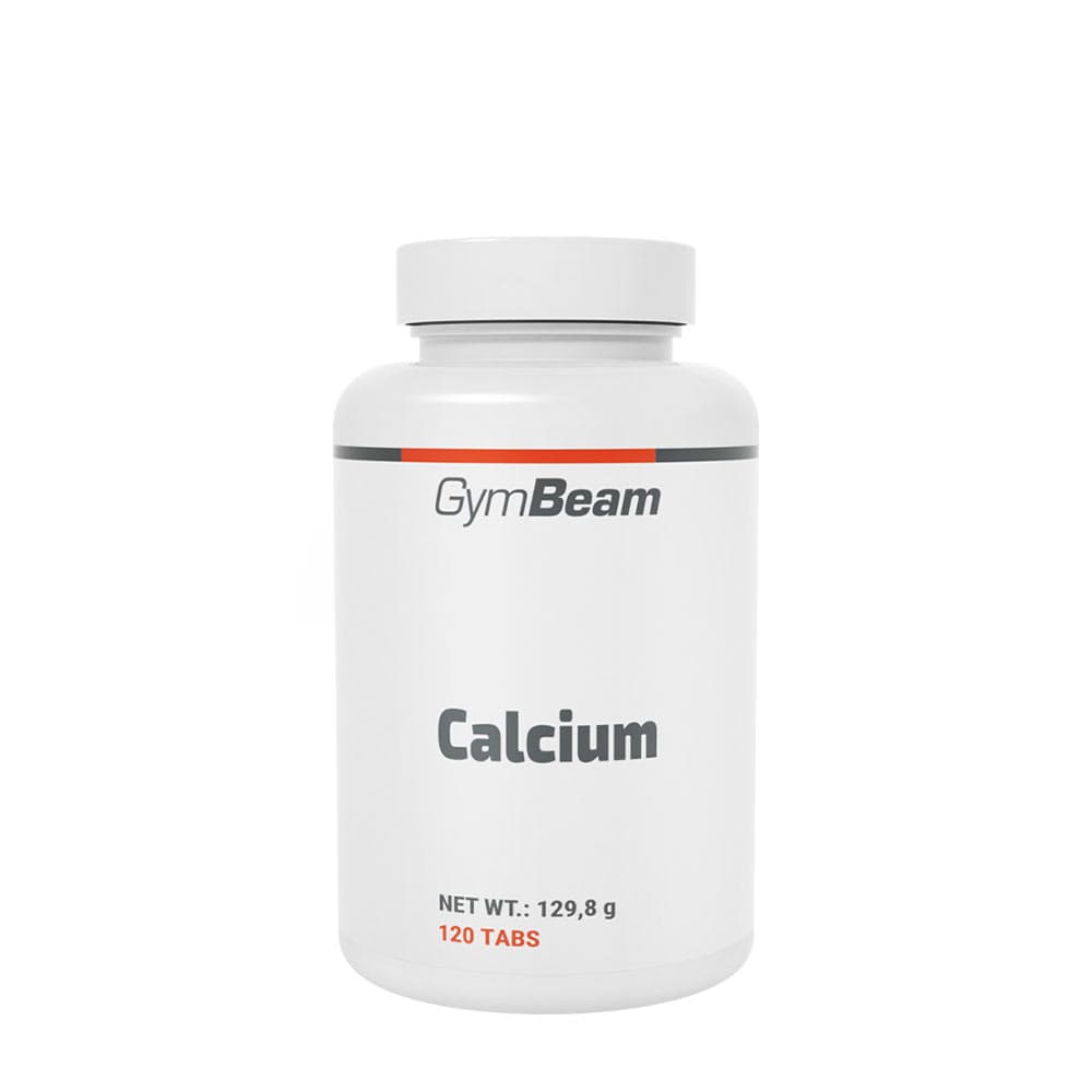 GymBeam Calcium 800 mg – 30 dagars förpackning, 120 tabletter – GymBeam förpackning