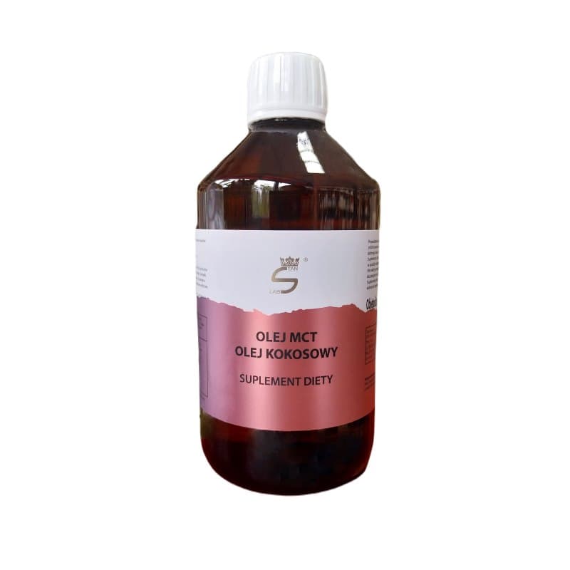 Stanlab - MCT Oil Kokosolja 500ml – Stanlab förpackning