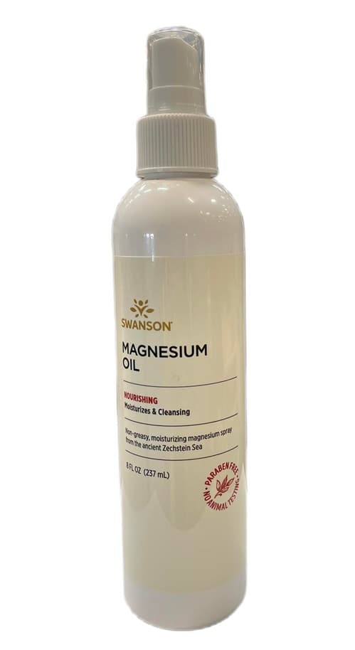 Swanson Magnesium Oil Spray 237ml – Swanson förpackning