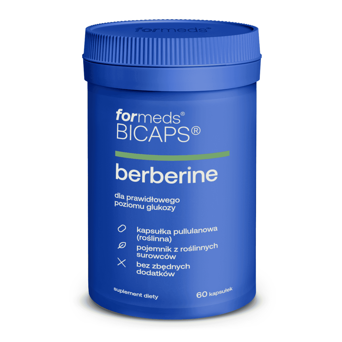 FORMEDS - BICAPS berberina - 60 cápsulas – empaque