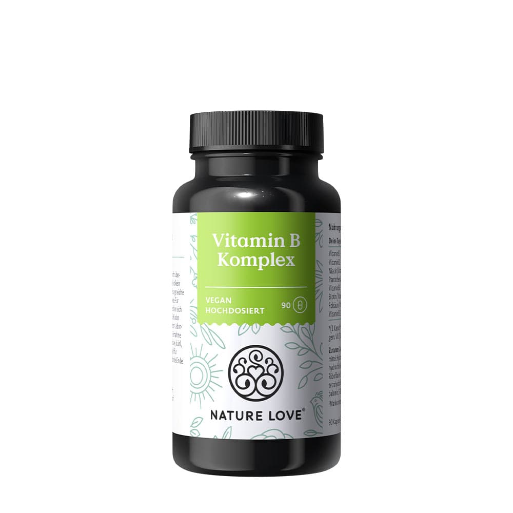 Nature Love Vitamin B Complex - 90 Kapslar – Nature Love förpackning