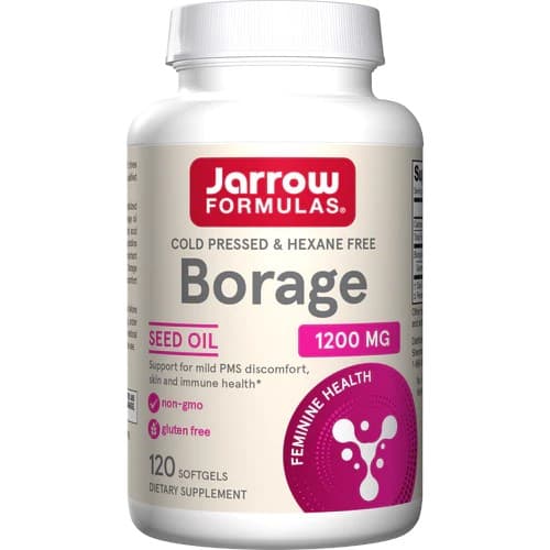 Jarrow Formulas Borage GLA 240 mg – 120 capsule molli – Jarrow Formulas confezione