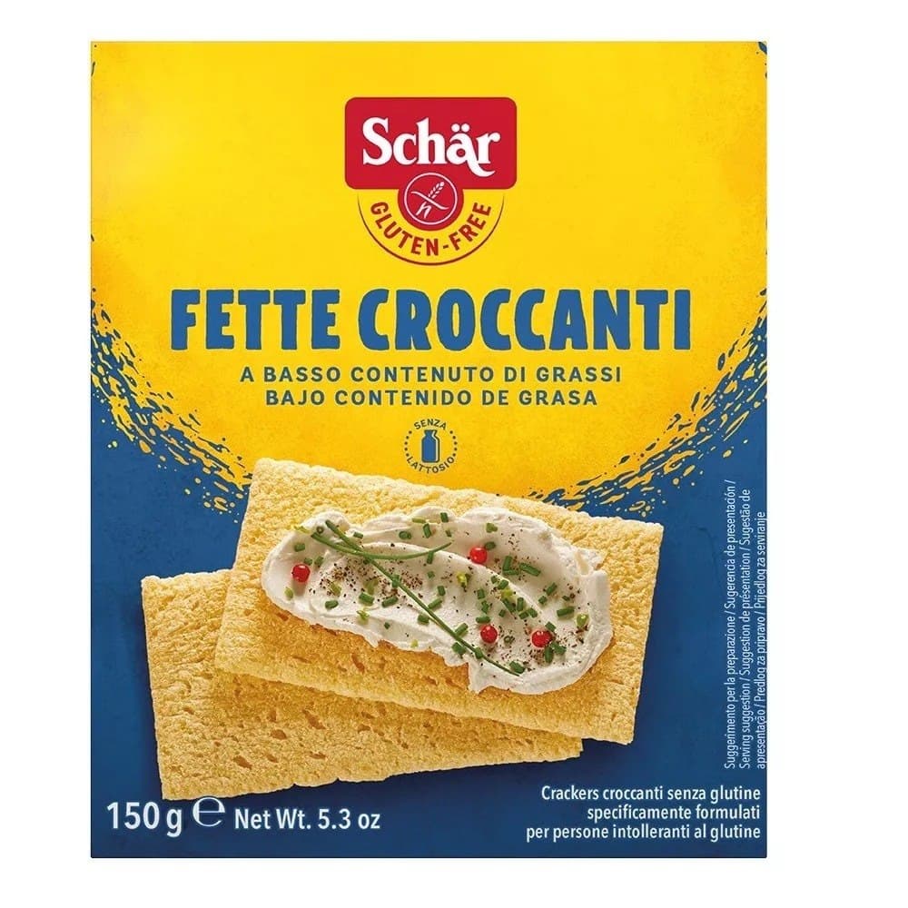 Schär - Schar Chleb chrupki Fette Croccanti 150 g