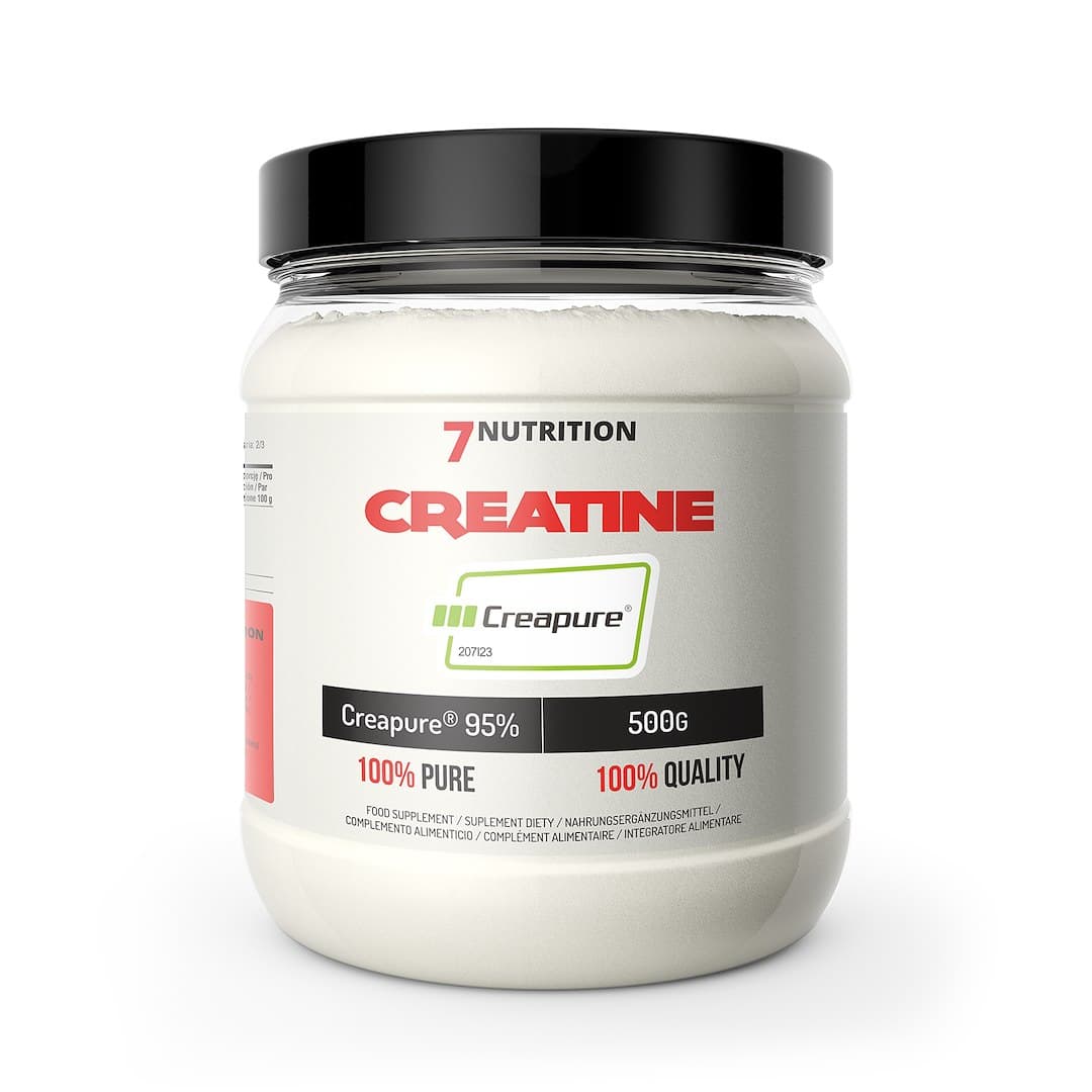 7Nutrition - Creatine Creapure (500g) – 7 Nutrition emballage