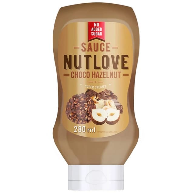 Allnutrition - Sauce, Chocolate Hazelnut - 280ml – Allnutrition packaging