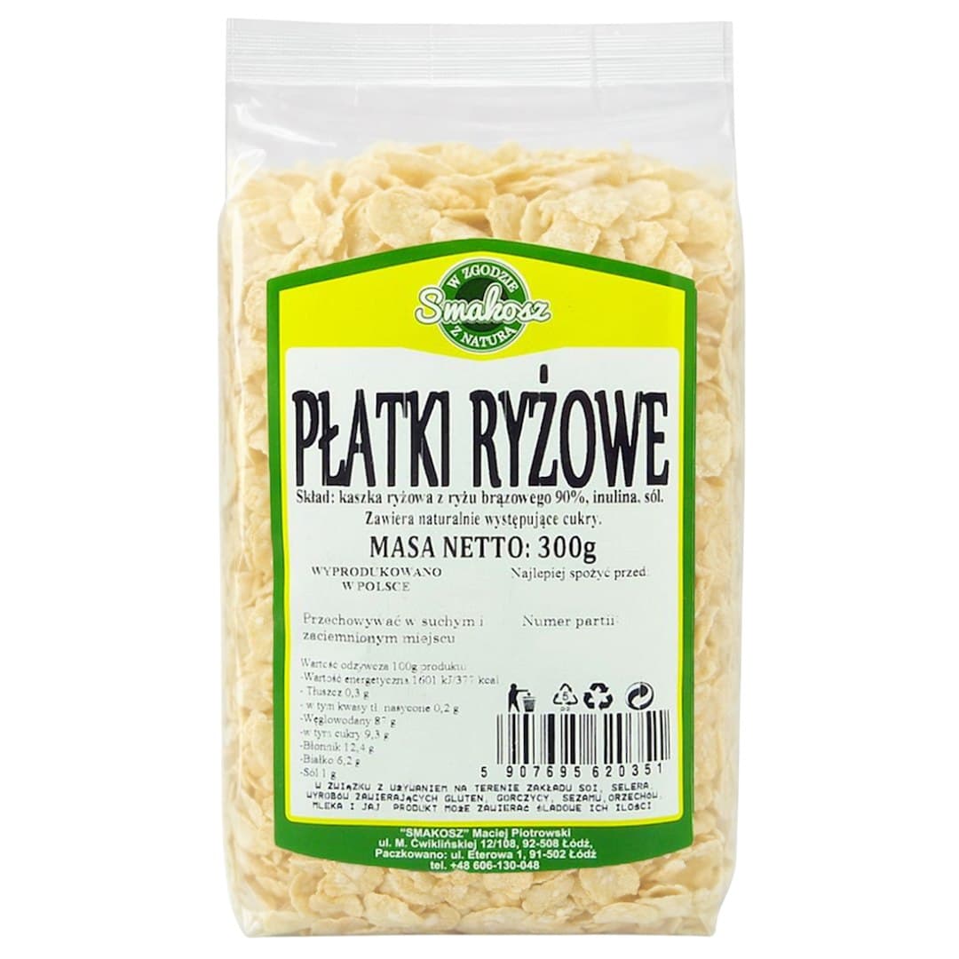 Smakosz - Copos de arroz - 300g – Smakosz empaque